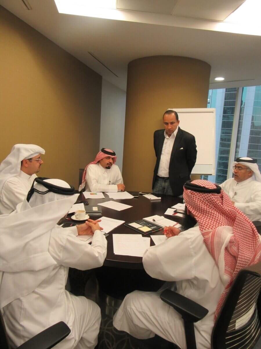 Workshop in session: Small-group session