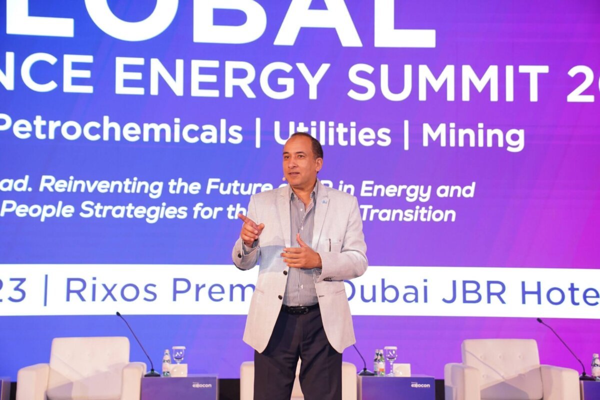 Global HR Excellence Energy Summit 2023, Dubai: On stage at Rixos Premium Dubai JBR