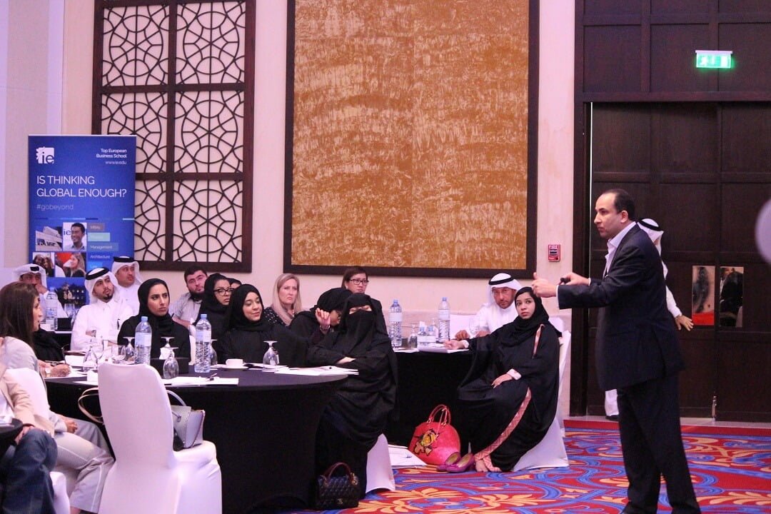 Workshop in session: Presenting to senior leaders