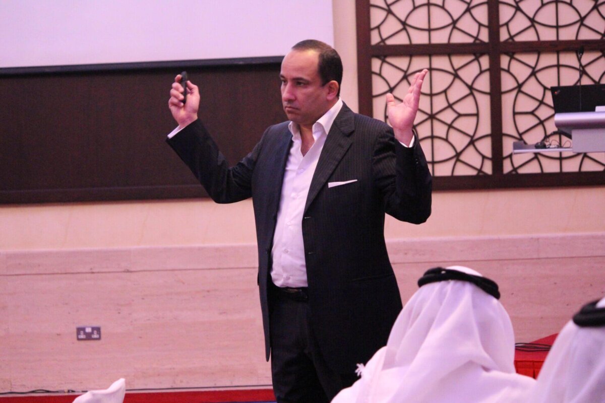 Workshop in session: Presenting to a GCC audience