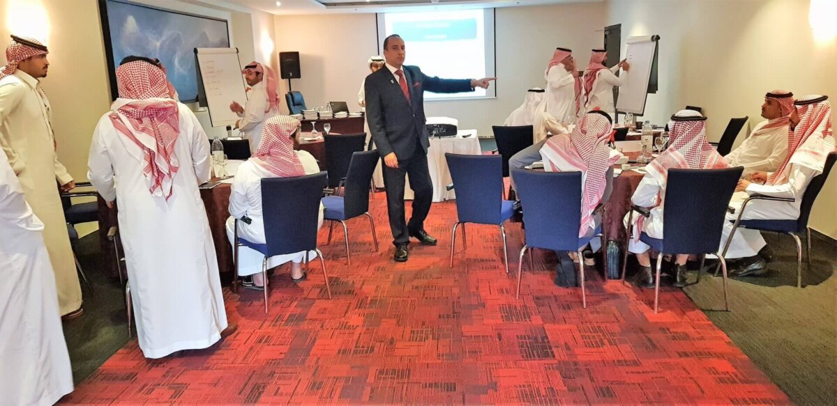 Project management program: In the room