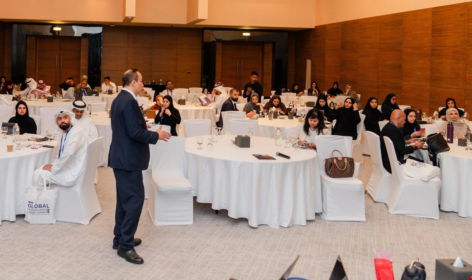 Conference workshop, Dubai: Among the delegates