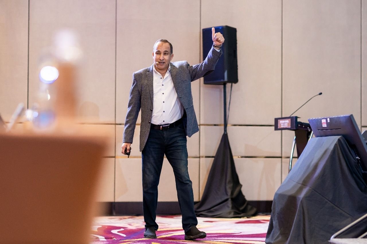 Keynote: On stage