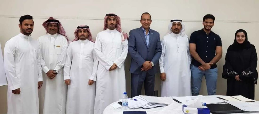 Program delegates with Mostafa Azzam