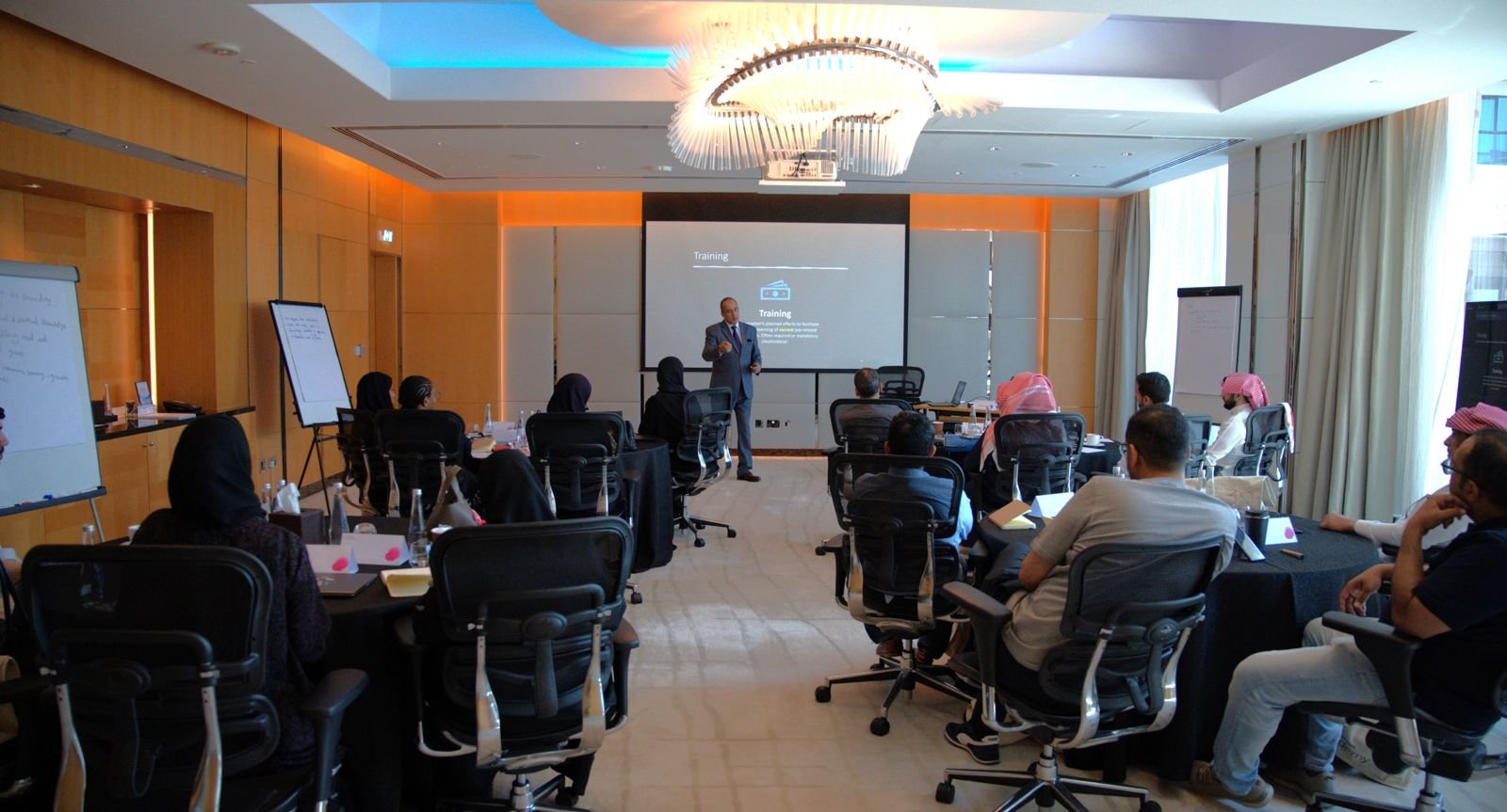 A classroom of delegates during a TALENT program