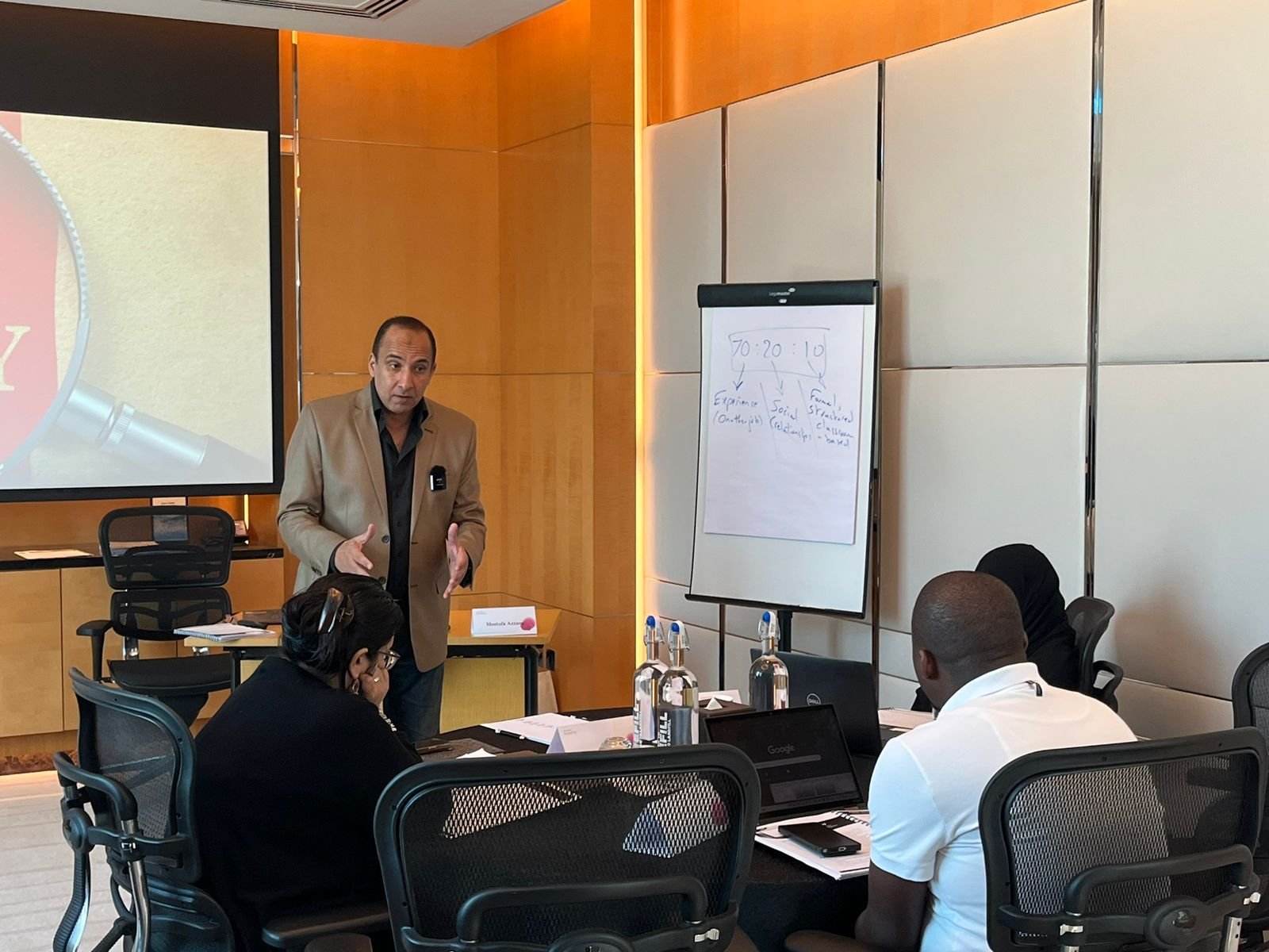 Workshop in session: At the flipchart, September 2025