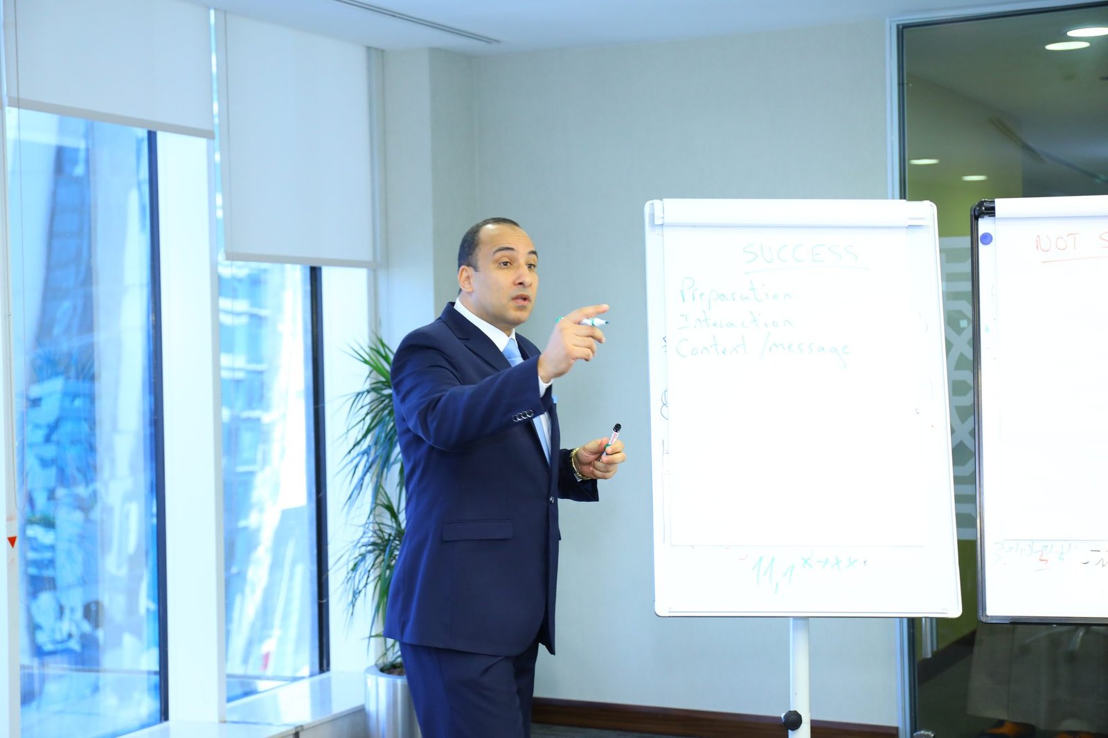 Workshop in session: Capturing the group’s ideas