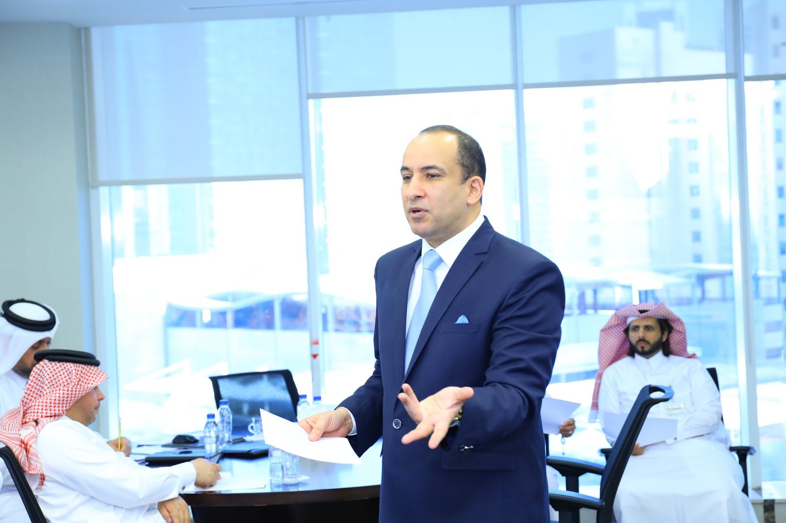 Workshop in session: In conversation with delegates
