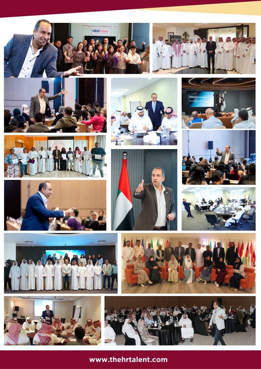 Collage of programs delivered in 2025, from the 2026 Training Profile and Catalogue