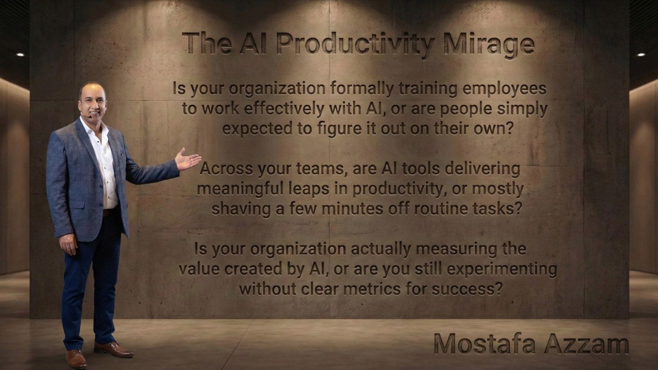 Work Rewired article cover: The AI Productivity Mirage: AI Adoption Is Surging. Why Are Productivity Gains Lagging?