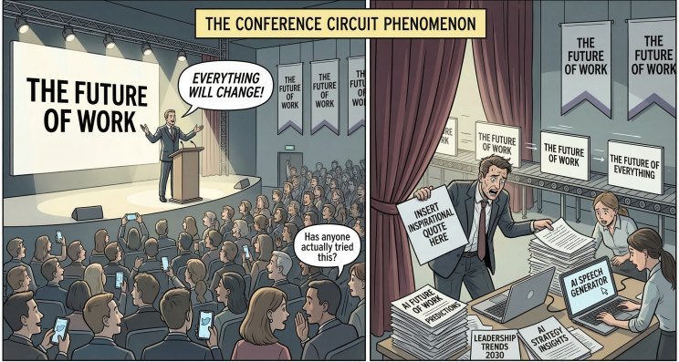 Cartoon: the conference circuit phenomenon